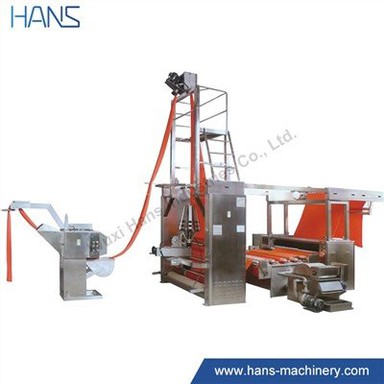 Línea de lavado de corte de tela tubular automática